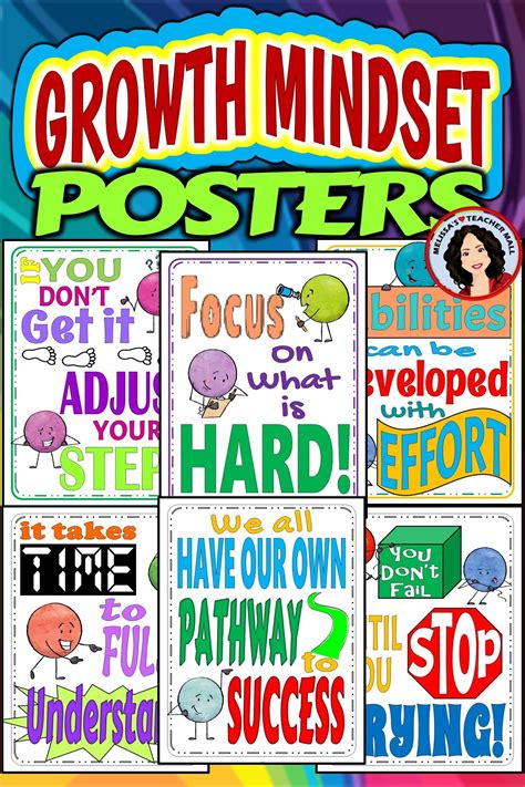 Growth Mindset Poster Free Printables The Artisan Life - Riset