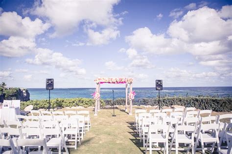 Barbados Beach Cliff Wedding Ceremony