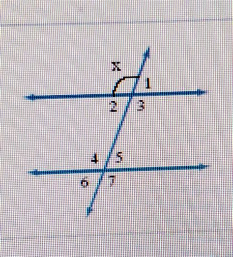 Solved 7 The Diagram Shows Two Parallel Lines Int - buickcafe.com