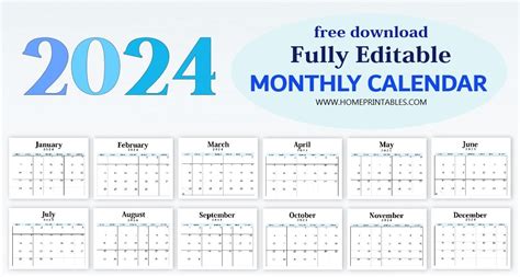Free Customized Calendar 2024 - janka magdalene