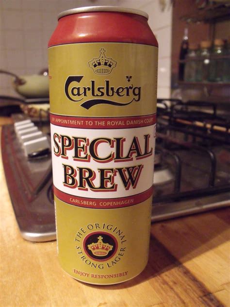 Carlsberg, Special Brew, England | 9.0% golden with a thin h… | Flickr