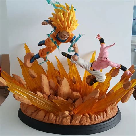 Aliexpress.com : Buy Dragon Ball Z Figures Goku Vs Buu Resin 430MM Figurine Dragon Ball Z Resine ...