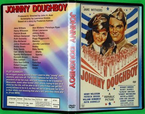 Amazon.com: JOHNNY DOUGHBOY - DVD - Jane Withers, Henry Wilcoxon ...