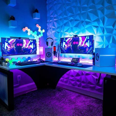 simply and stylish game station | Video game room design, Gaming room setup, Video game rooms