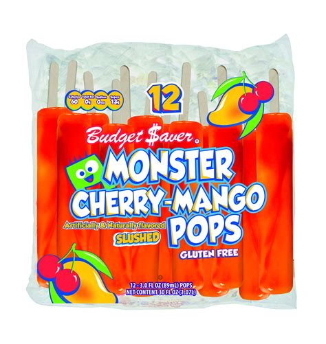 Budget Saver Cherry Mango Monster Pops - Walmart.com