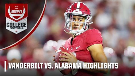 Vanderbilt Commodores vs. Alabama Crimson Tide | Full Game Highlights