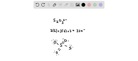 SOLVED:Write Lewis formulas for the resonance forms of the thiosulfate ...