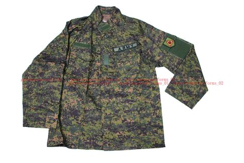 Rare Genuine Philippine Army PHILARPAT Digital Camo Uniform BDU MEDIUM ...