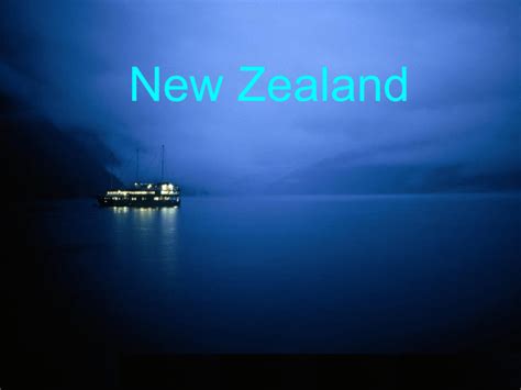 The history of New Zealand