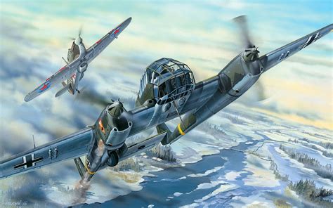 Download wallpapers Focke-Wulf Fw 189 Uhu, Flugauge, reconnaissance aircraft, Luftwaffe, Fw 189 ...