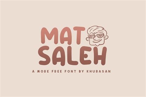 Mat Saleh font