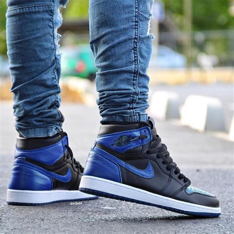 Air Jordan 1 "Royal Blue" #MensFashionEdgy | Mens fashion edgy, Black ...