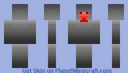 Mine Warrior Red Minecraft Skin