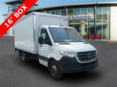 New 2019 Mercedes-Benz Sprinter Cab Chassis 170 WB w/ 16' Box Truck CAB CHASIS in Alexandria # ...