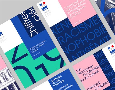 French Ministry of Culture - Visual identity | Behance