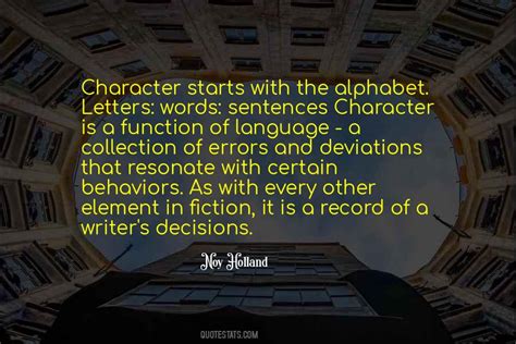 Top 43 Quotes About Alphabet Letters: Famous Quotes & Sayings About ...