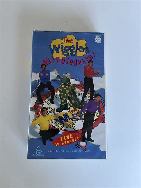 The Wiggles Wiggledance Live In Concert VHS Video Tape Movie Children's Singing | eBay