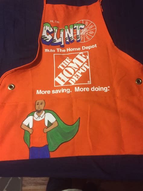 Cashier of the Month | Home depot, Apron, The home depot