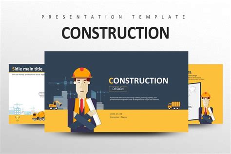 CONSTRUCTION | Powerpoint presentation templates, Presentation ...