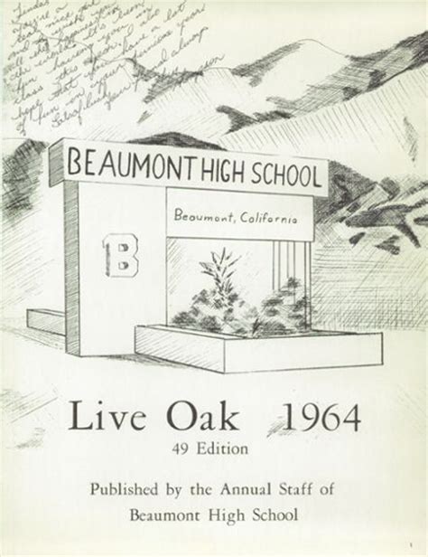 Explore 1964 Beaumont High School Yearbook, Beaumont CA - Classmates