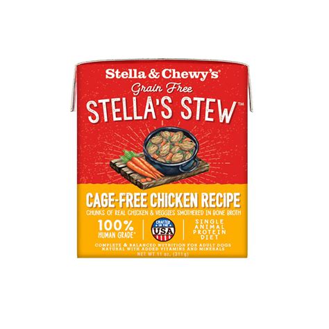 Stella & Chewy's Stew Cage Free Chicken – DirtyDogs & Meow