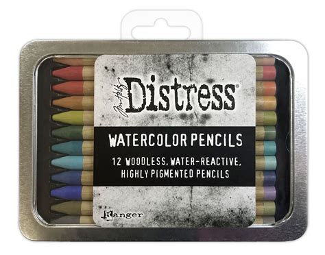 Tim Holtz - Distress Watercolor Pencils - Set 3 - 789541076643