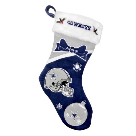 Dallas Cowboys Polyester Christmas Stocking - Free Shipping On Orders ...