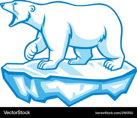 Polar bear Royalty Free Vector Image - VectorStock