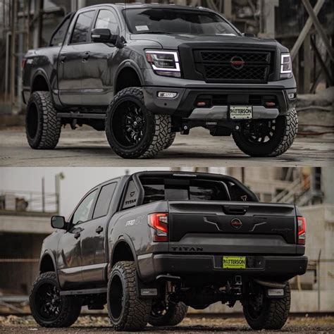 2021 Nissan Titan equipped with a Fabtech 6” Lift Kit | Nissan pickup ...