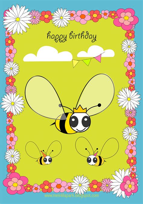 Printable Birthday Cards For Kids