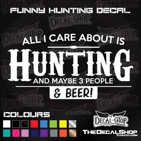 Hunting Decals