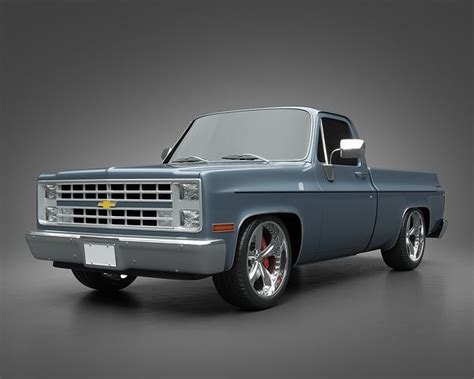 1985 Chevrolet C-10 Silverado 3D model | CGTrader