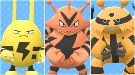 FULL ELEKID EVOLUTION TEAM! Shiny Elekid, Shiny Electabuzz, Shiny Electivire - YouTube