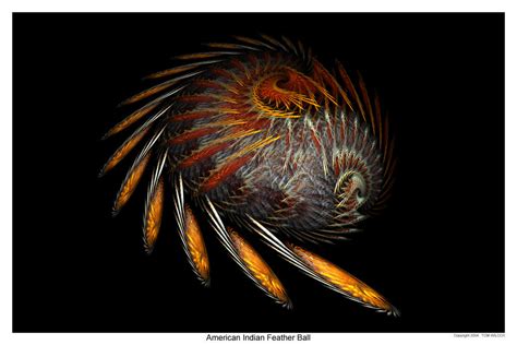 American Indian Feather Ball by TomWilcox on DeviantArt