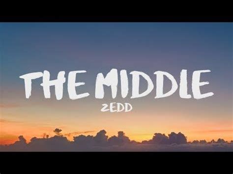 The Middle Lyrics | Learnsomethingnew