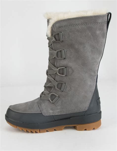 SOREL Tivoli IV Womens Tall Boots - GRAY | Tillys