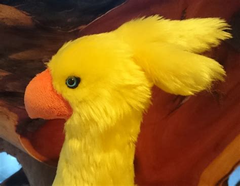 Chocobo plush – custom giant chocobo from Final Fantasy – Owl's Tea Party