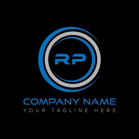 RP letter logo creative design. RP unique design. 21338299 Vector Art at Vecteezy