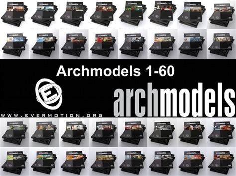 Evermotion Archmodels Vol 1-60 Mega Collections (Vray&Textures)