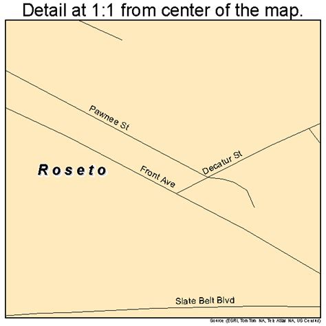 Roseto Pennsylvania Street Map 4266168