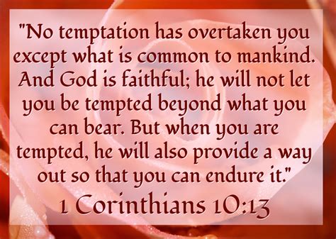 1 Corinthians 10:13 (NIV) by ChristCentric on DeviantArt