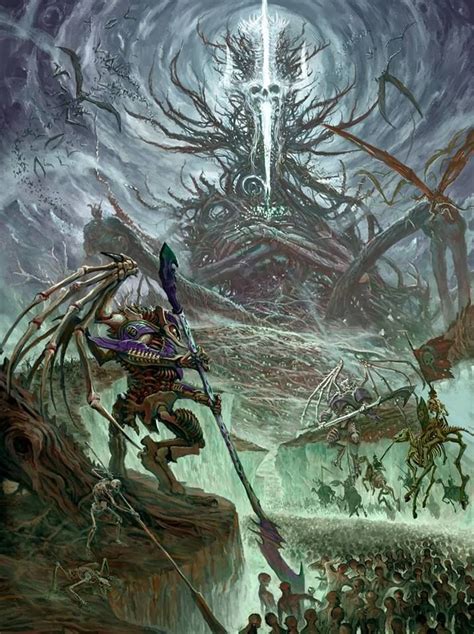 Warhammer Age of Sigmar Artwork Wallpaper | Nagash undead horde amazing ...