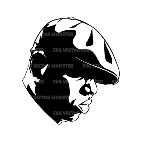 Drawing & Illustration The Notorious Big-Biggie laser cut svg dxf files wall sticker decal ...