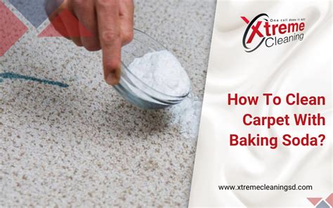 How To Clean Carpet With Baking Soda | Xtreme Cleaning