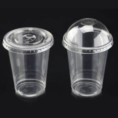 Biodegradable Clear PLA Plastic Cups with Lids - Soaraway Packaging