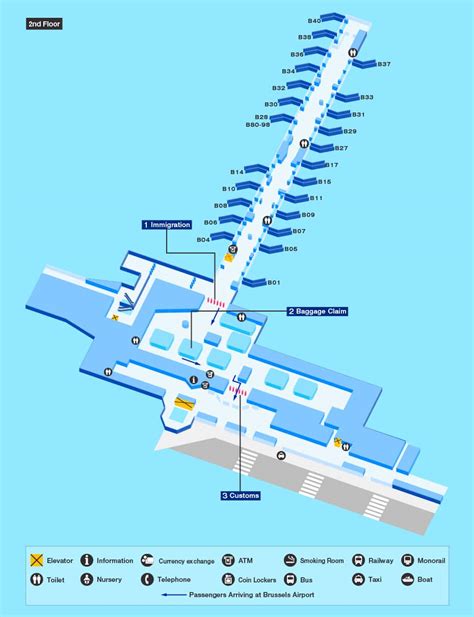 Guide for facilities in Brussels Airport | Airport Guide [International] | At the airport/In ...