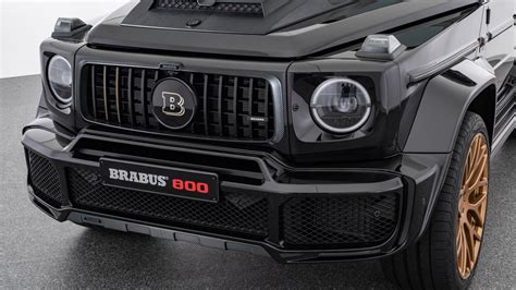 The Brabus 800 Black and Gold Edition is a clean, classy G-Class