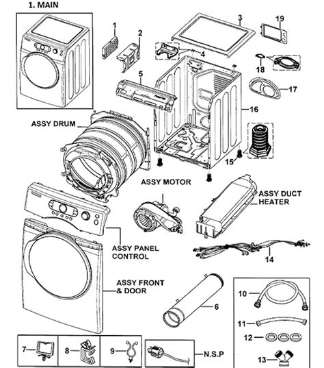 Samsung Dryer Model Dve50r5200w/a3 Manual