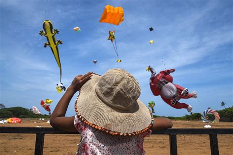 India's colorful Tamil Nadu International Kite Festival kicks off ...