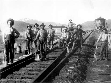 Irish Railroad Workers | Utah Historical Markers